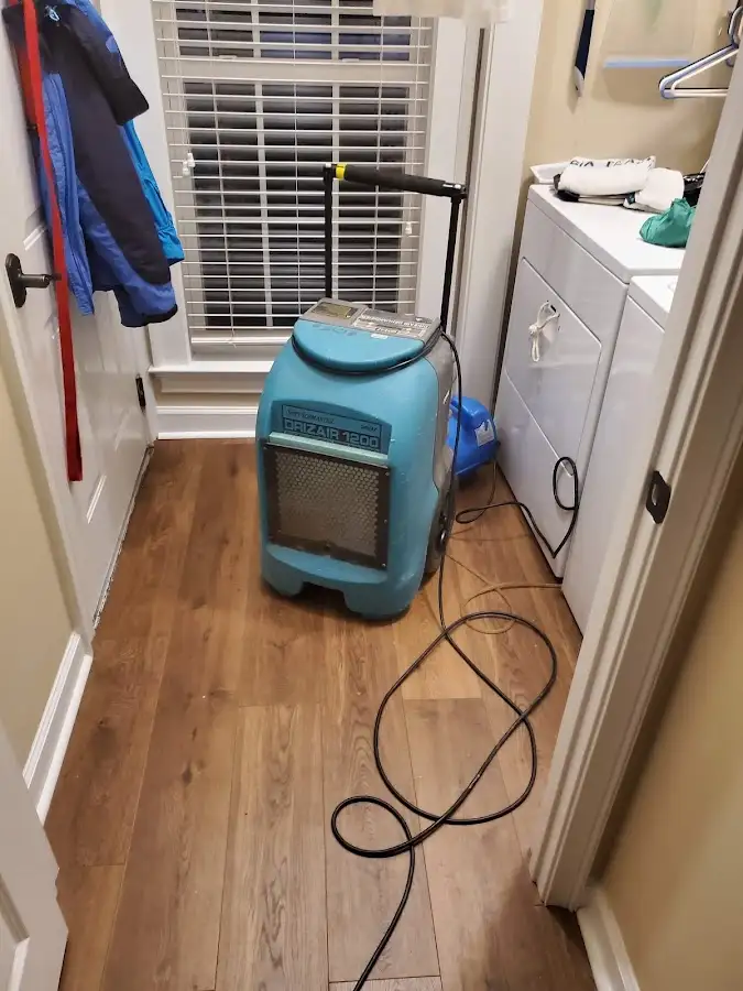 Commercial dehumidifier deployed for Flood Damage Cleanup in Chino Valley