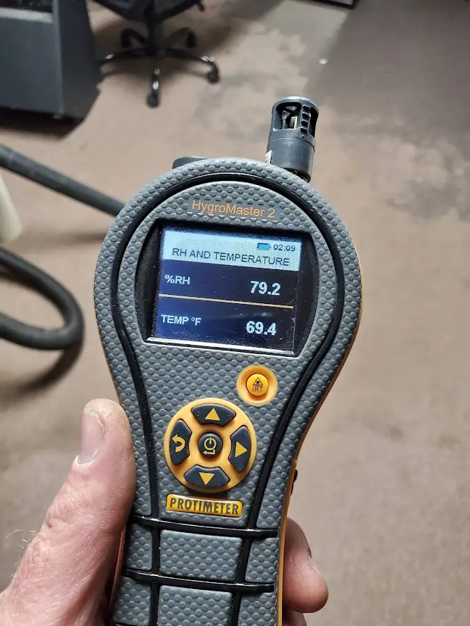 Moisture meter humidity assessment for Fire & Smoke Damage Restoration in Chino Valley