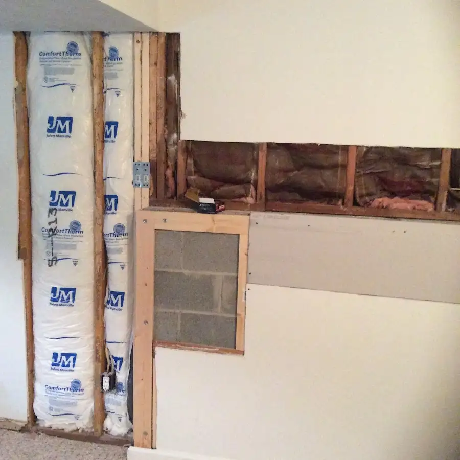 Wall insulation replacement during Contents Cleaning & Restoration in Chino Valley